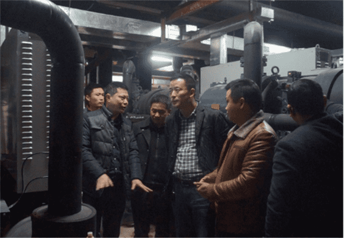 德江縣相關(guān)部門(mén)負責人一行來(lái)我公司參觀(guān) 考察地源熱泵項目開(kāi)發(fā)應用