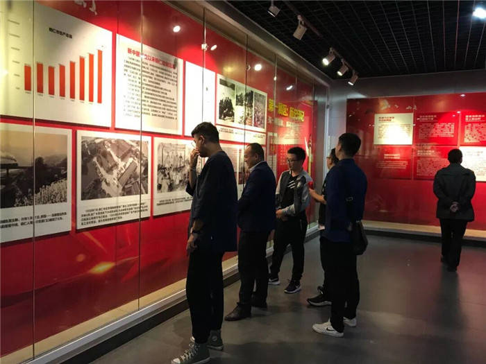 公司組織參觀(guān)銅仁市慶祝中華人民共和國成立70周年大型成就展