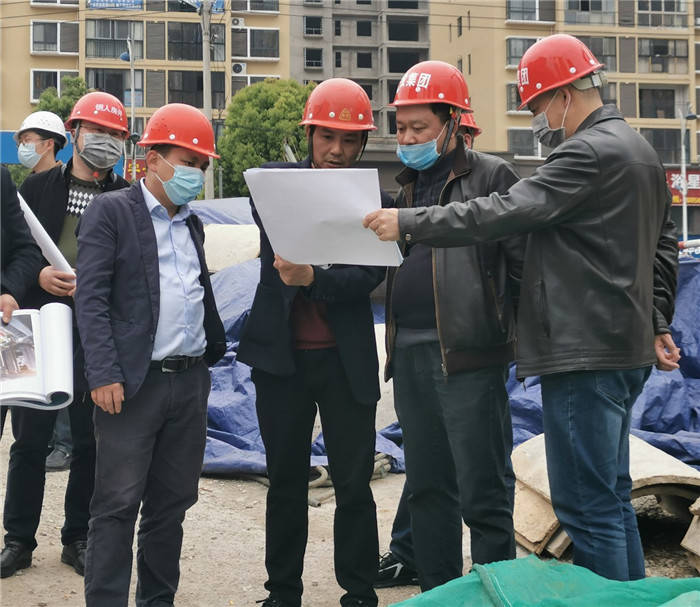 市城投集團公司領(lǐng)導調研城投·融尚國際、城投·融璟都匯、頤年苑項目