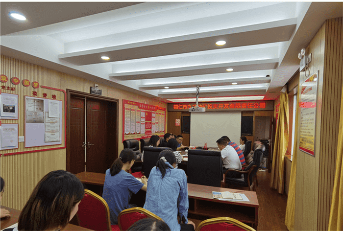 九龍地礦公司組織意識形態(tài)工作及群團 工作專(zhuān)題會(huì )