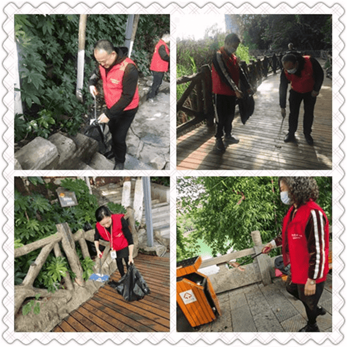 公司組織開(kāi)展“保衛錦江河”文明使者志愿服務(wù)活動(dòng)