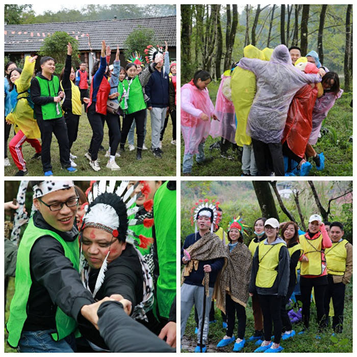 公司組織秋季?瘋狂突擊隊主題徒步活動(dòng)