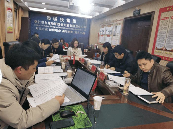 九龍地礦公司開(kāi)展物業(yè)公司運行情況 評估專(zhuān)題會(huì )議