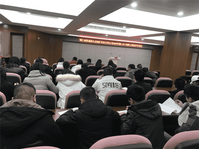 九龍地礦投資開(kāi)發(fā)公司組織干部職工開(kāi)展政治 理論學(xué)習考試