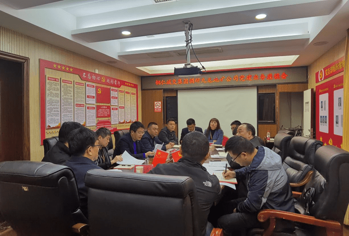 城交集團公司領(lǐng)導調研指導九龍地礦公司黨建業(yè)務(wù)工作