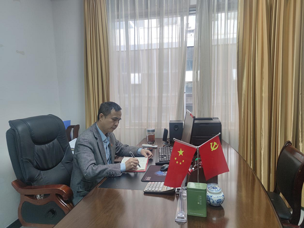 銅仁城交集團九龍地礦公司開(kāi)展“喜迎二十大，對黨說(shuō)說(shuō)心里話(huà)”活動(dòng)