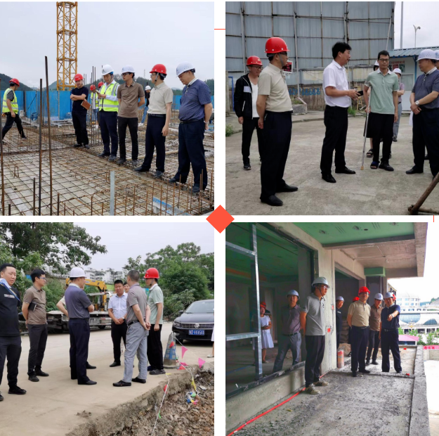 銅仁城交集團公司總工程師田毅帶隊到 九龍地礦公司在建項目開(kāi)展督查檢查工作