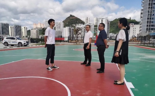 銅仁城交集團九龍地礦投資開(kāi)發(fā)公司董事長(cháng)王剛到在建項目調研指導工作