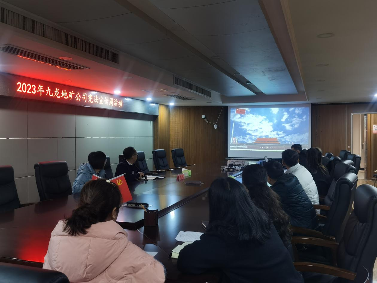 【憲法宣傳周】九龍公司開(kāi)展“憲在行動(dòng)，法潤人心”  普法宣傳活動(dòng)