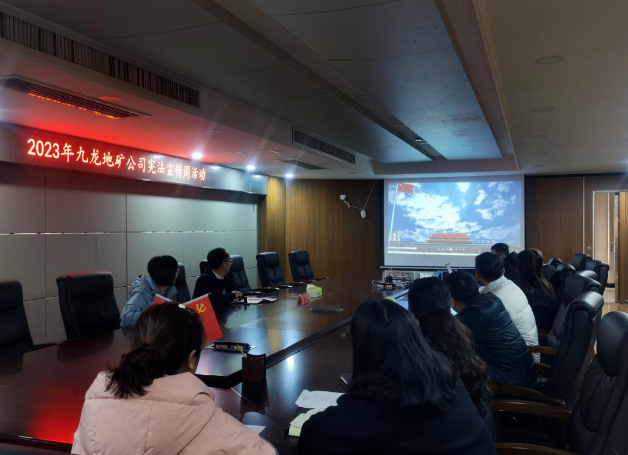 【憲法宣傳周】九龍公司開(kāi)展“憲在行動(dòng)，法潤人心” 普法宣傳活動(dòng)